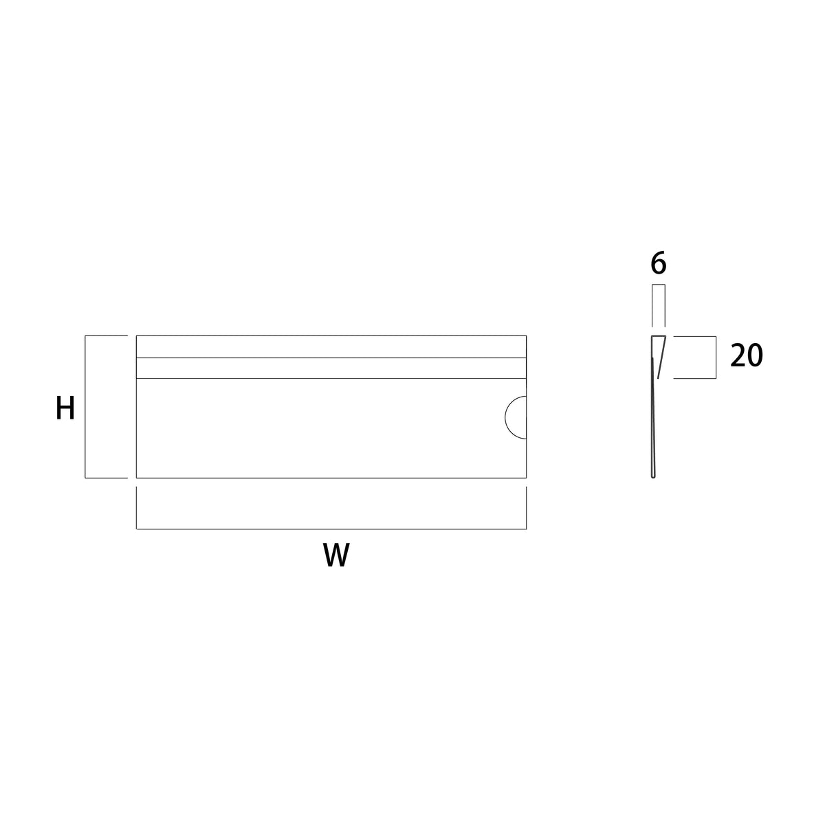 角型 フック カードケース PET の通販｜売り場作りのNIKKEN