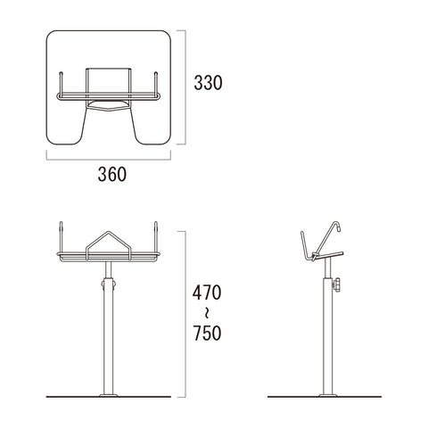 ロールポリ袋 用 スタンドⅡの通販｜売り場作りのNIKKENオンラインショップ